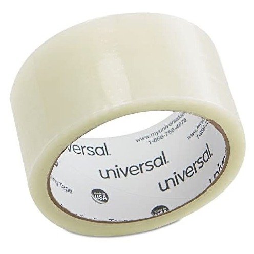 Universal General-Purpose Box Sealing Tapes, Clear, Approx 2"W x 55 Yds