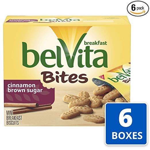 Breakfast Biscuit Bites, Cinnamon Brown Sugar Flavor, 30 Packs