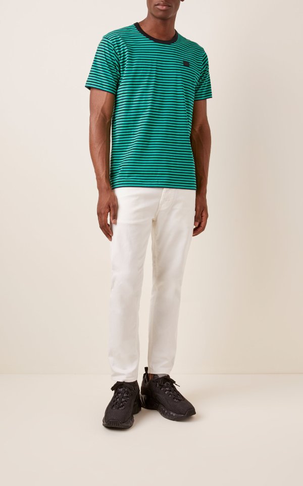 Nash Striped Cotton-Jersey T-Shirt