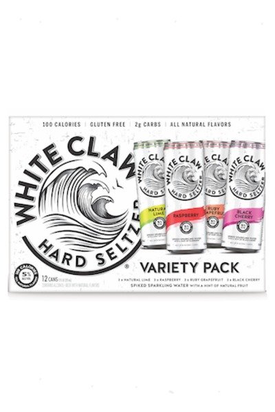 White Claw Hard Seltzer 混合口味 12罐装