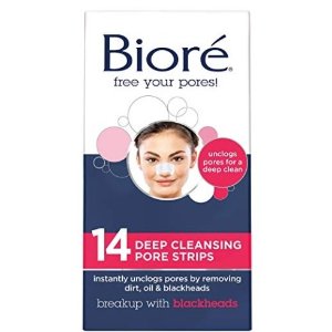 Biore Deep Cleansing Pore Strips Combo Pack, 24 strips