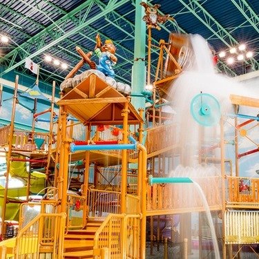 Stay with Daily Water Park Passes at Great Wolf Lodge Chicago/Gurnee in Illinois. Dates into September.