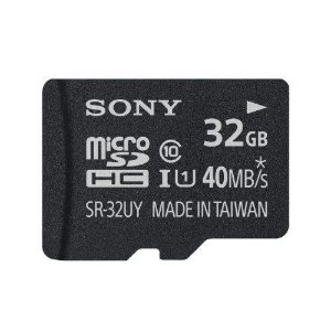 Sony 32GB SDHC Class 10 UHS-1 R40 Memory Card (SF32UYA/TQMN)