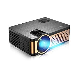 XIAOYA Mini Projector HD 720P with HiFi Speaker