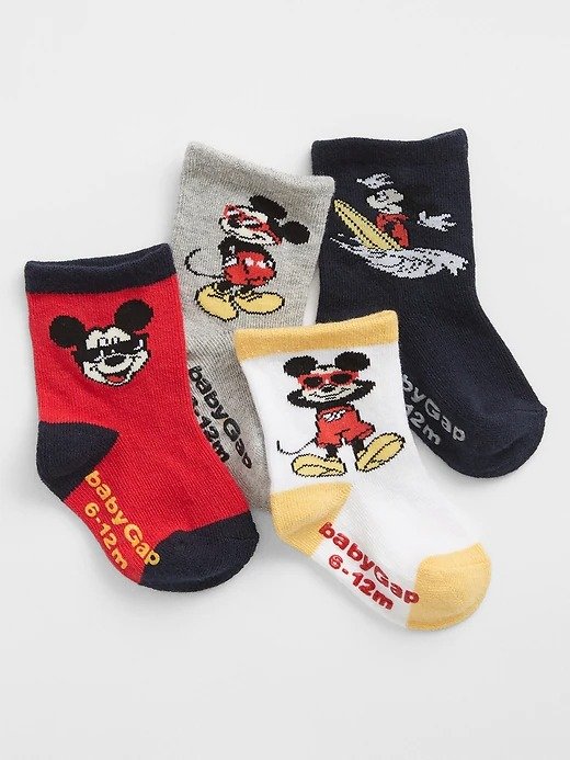 Disney Mickey Mouse  童袜4双