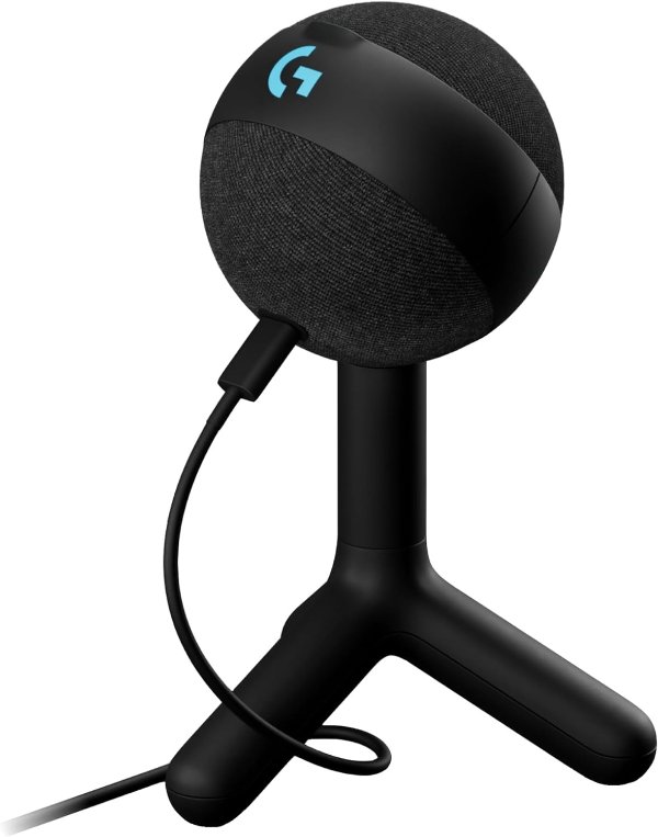 Logitech G Yeti Orb Condenser RGB Gaming Microphone with LIGHTSYNC
