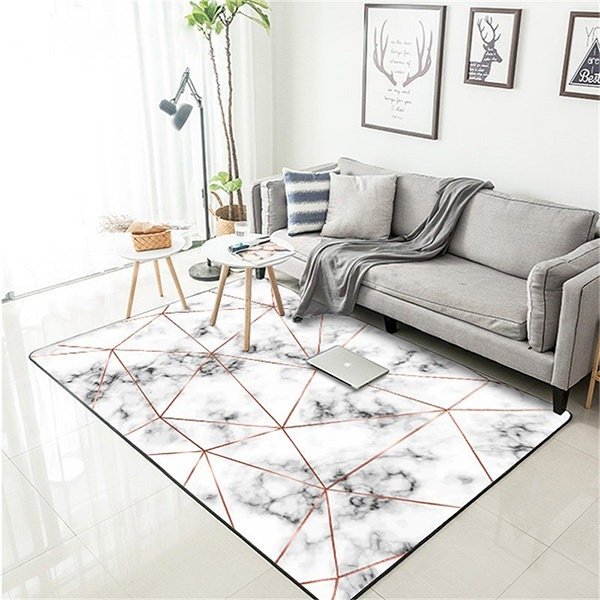 Modern Nordic Marble Rugs from Apollo Box