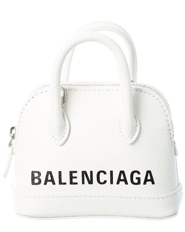 Balenciaga Ville Mini Leather Shoulder Bag