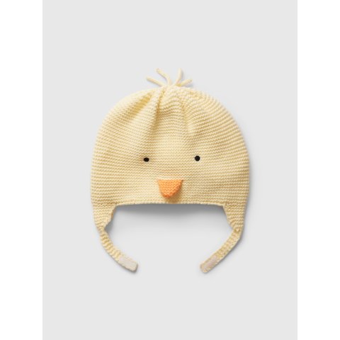 小鸡婴儿编织帽