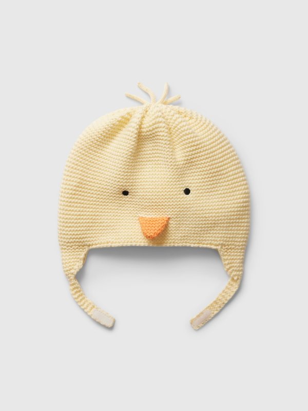 小鸡婴儿编织帽