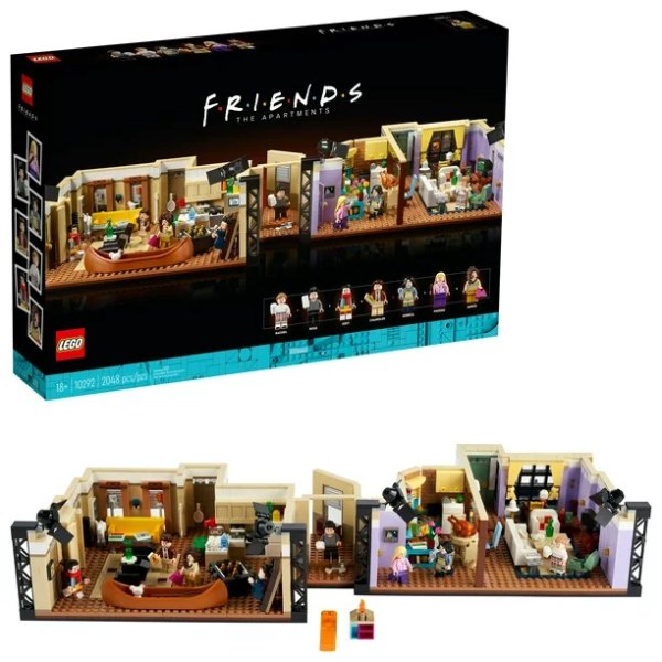The Friends Apartments Building Set for Adults (10292)