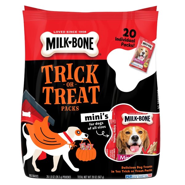 Halloween Trick-or-Treat Packs Mini's Dog Treats