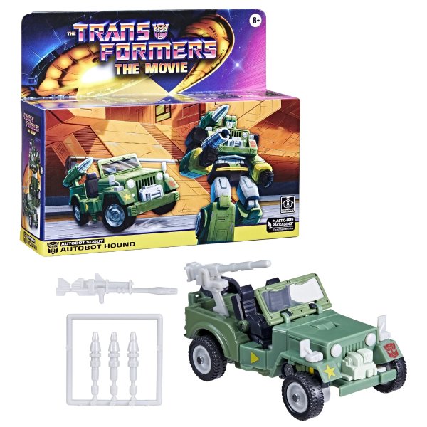: The Movie Autobot Hound Kids Toy Action Figure for Boys and Girls (7”)