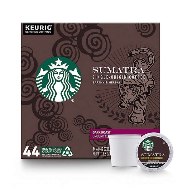 ® Sumatra Dark Coffee Keurig® K-Cup® Pods 44-Count | Bed Bath & Beyond