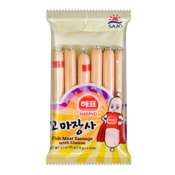 JAYONE Fish Meat Sausage With Cheese 90g