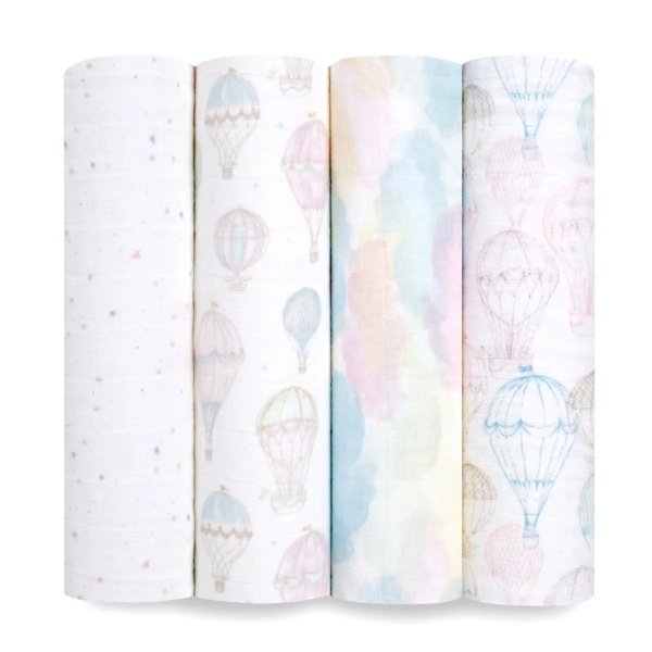 organic cotton swaddles 4 pack