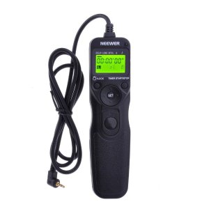  LCD Timer Shutter Release Remote Control for DSLRs