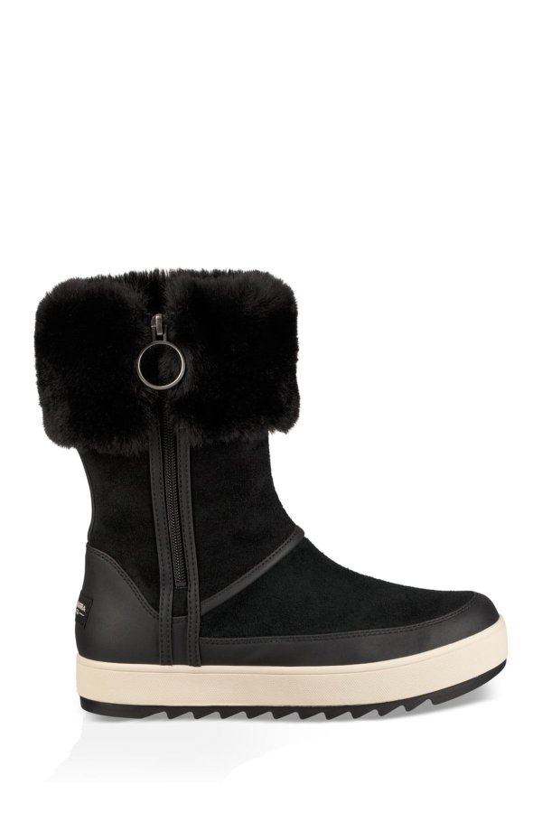 Tynlee Suede & Faux Fur Boot