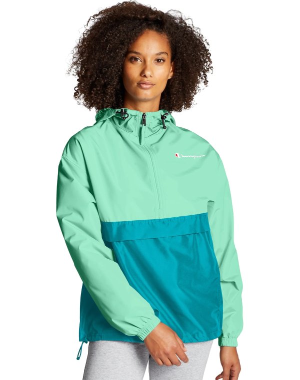 Packable Colorblocked Jacket