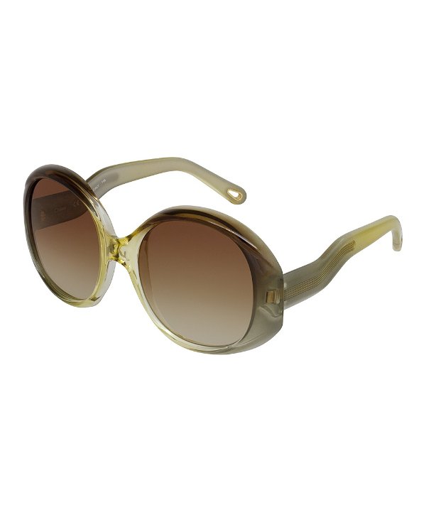 Sage & Brown Round Sunglasses