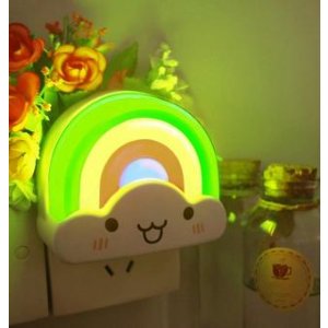 Zitrades Baby Night Light Rainbow Toddler Nightlight for Kids with Sensor