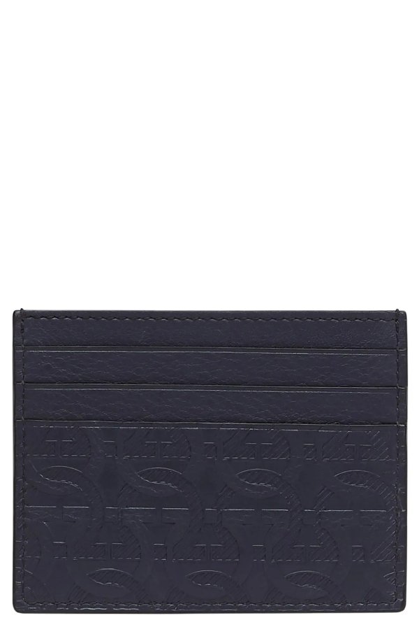 Embossd Leather Card Case