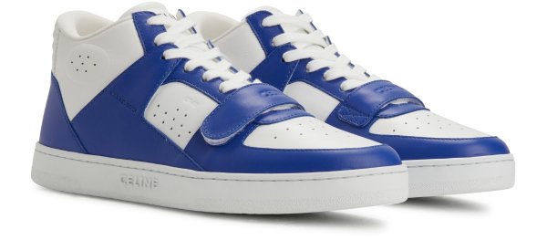 Ct-02 mid sneaker with scratch in calfskin