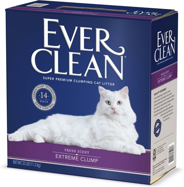 Lightly Scented Clumping Clay Cat Litter, 25-lb box - Chewy.com