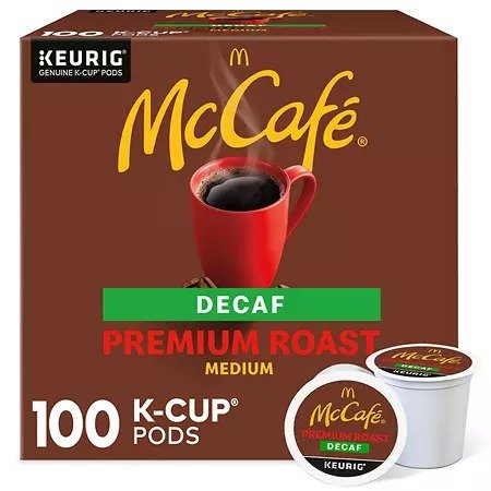 McCafe 低咖啡因胶囊咖啡
