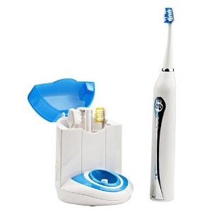史低价！Dazzlepro 充电式电动牙刷，含紫外线消毒和充电底座