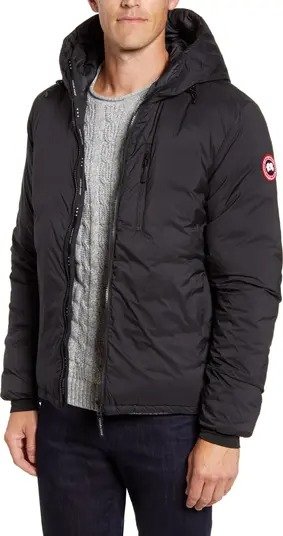 Lodge Packable Windproof 750 Fill Power Down Hooded Jacket