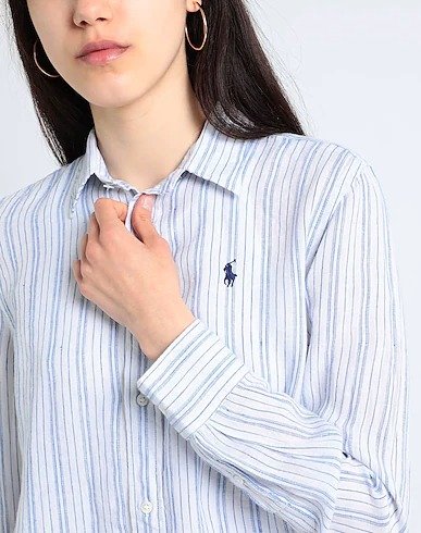 RELAXED FIT STRIPED LINEN SHIRT Linen shirtsSign up for the newsletter