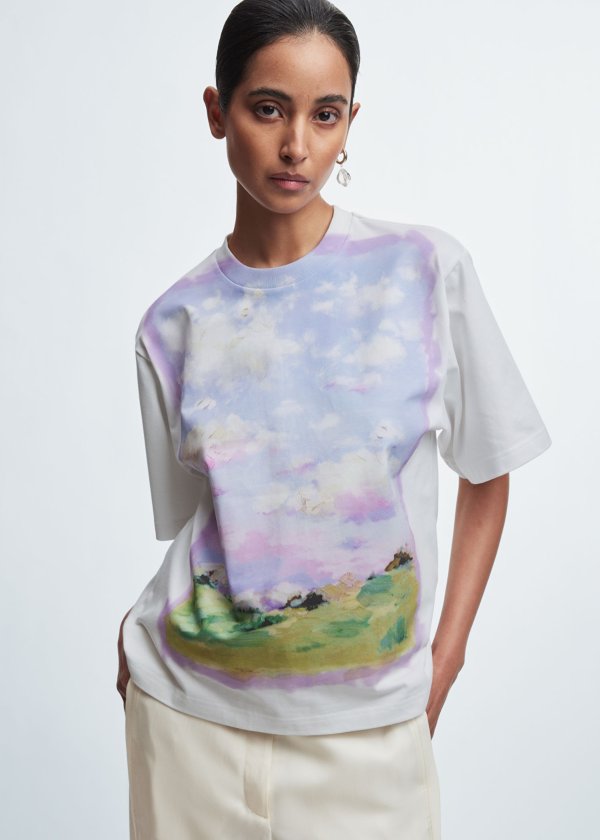 Landscape Print T-Shirt