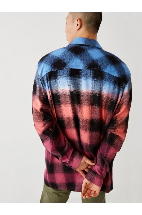 OMBRE FLANNEL SHIRT