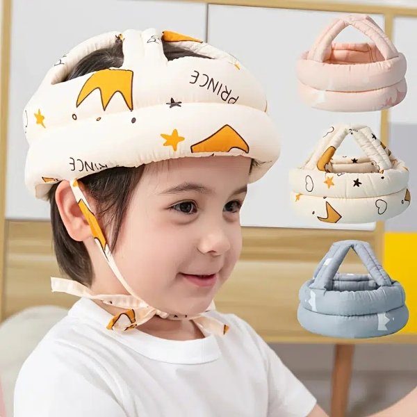 1pc One Size Baby Toddler Head Protection Cap 360 Fall Collision Protection Cap | Buy More, Save More | Temu