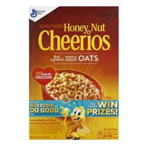 Cheerios Honey Nut Cereal 10.8oz 2pks