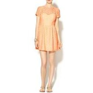 MM Couture Women's Lace Pop Dress