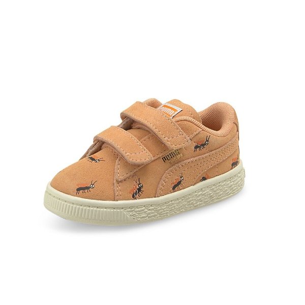Baby's & Little Boy's Suede Tiny Ant-Print Sneakers