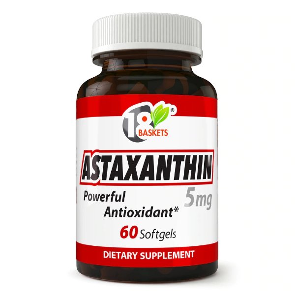 18 Baskets® Astaxanthin 5 mg 60 softgels