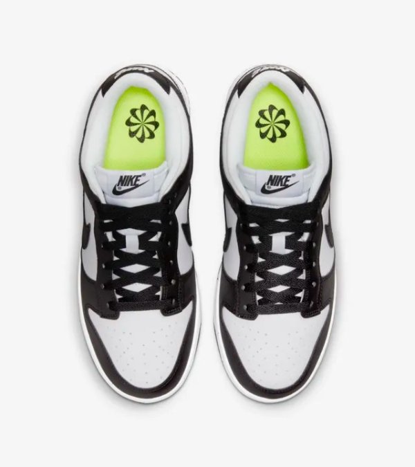 Women's Dunk Low Next Nature White and Black