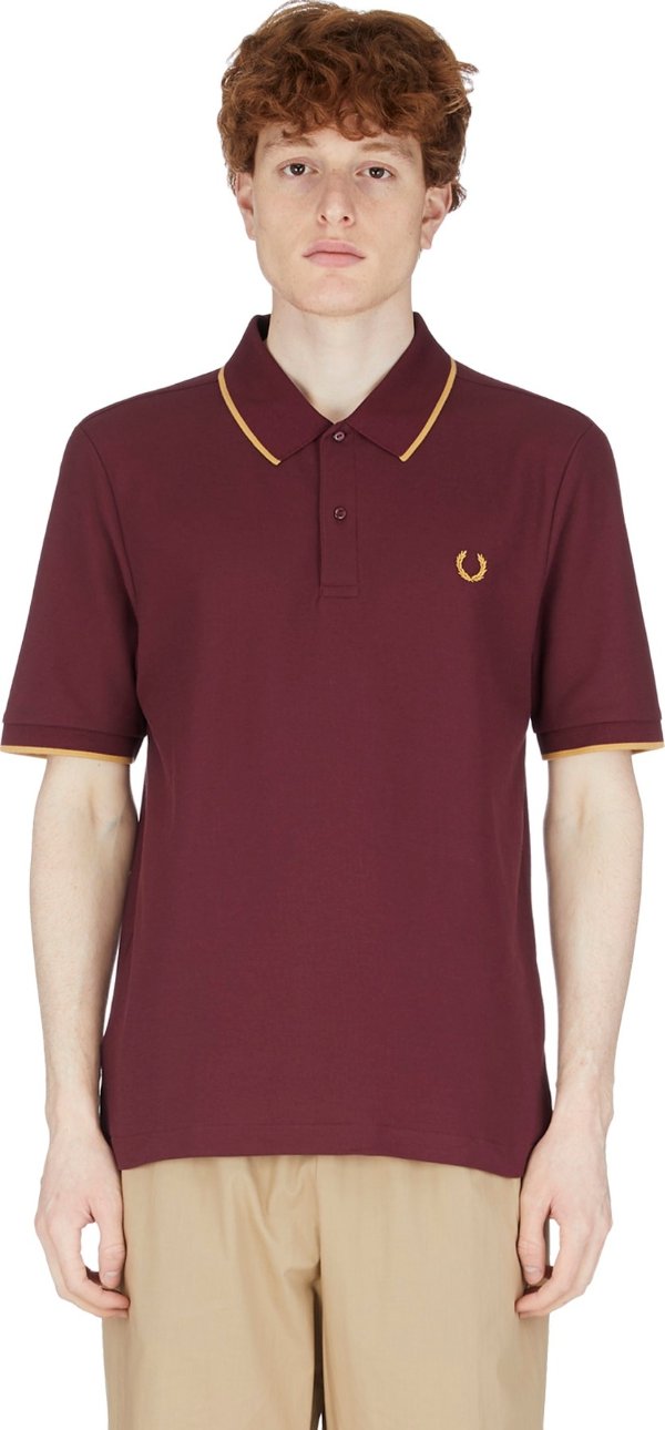 Fred Perry - Fine Tipped Polo Shirt - Aubergine