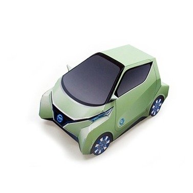 Nissan Pivo3 折纸模型免费下载
