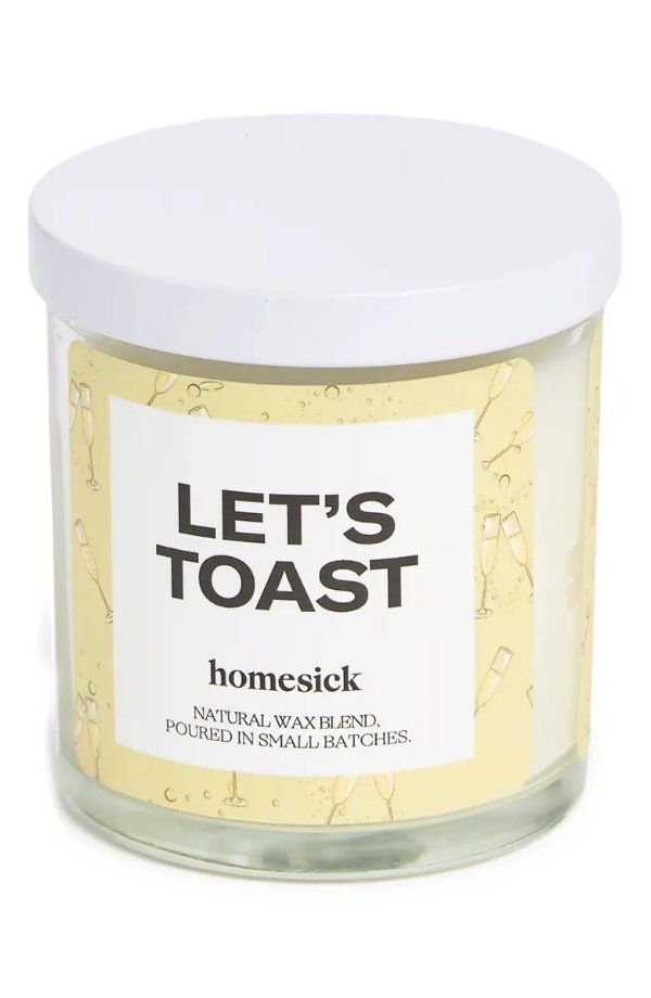 Let's Toast 7.5oz. Candle