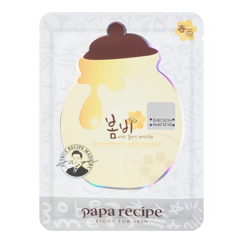 韩国PAPA RECIPE 春雨蜂蜜美白保湿营养面膜 单片入