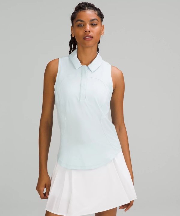 Quick-Dry Sleeveless Polo Shirt | Women's Sleeveless & Tank Tops | lululemon
