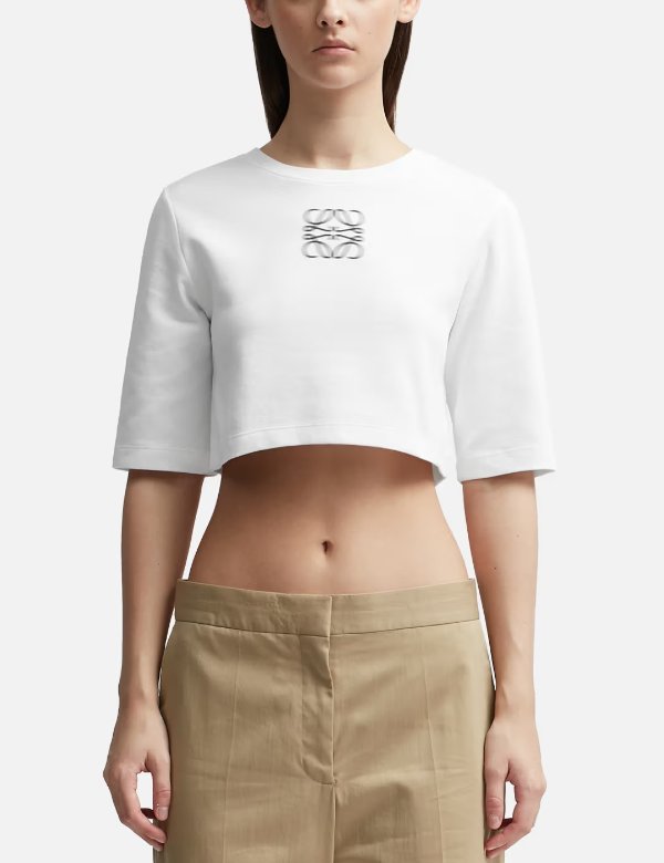 Anagram Cropped T-shirt