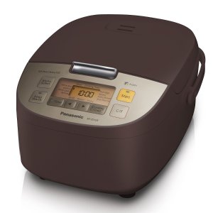 Panasonic Electric 10-Cup Rice Cooker and Multi-Cooker, Espresso