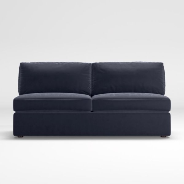 Notch Armless Sofa | Crate & Barrel