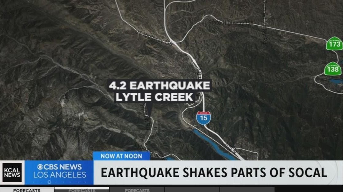 突发！洛杉矶4.2级地震，震感明显！