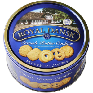 Royal Dansk 经典蓝罐黄油曲奇 24oz